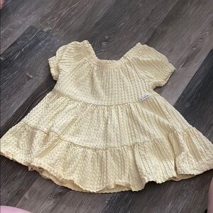 Charming Cream Kids Dress